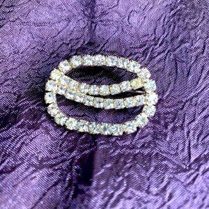 Vintage Rhinestone Brooch
